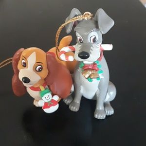 Lady and the Tramp Disney Collectible Ornaments